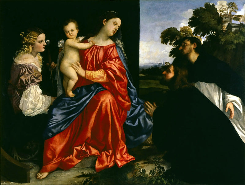 Sacred Conversation of Balbi - Titian