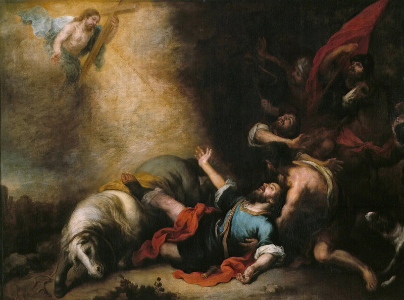 Conversion of Saint Paul - Bartolomé Esteban Murillo