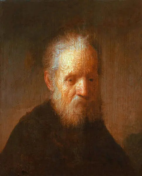 Copy of "Bust of an Old Man" - Rembrandt