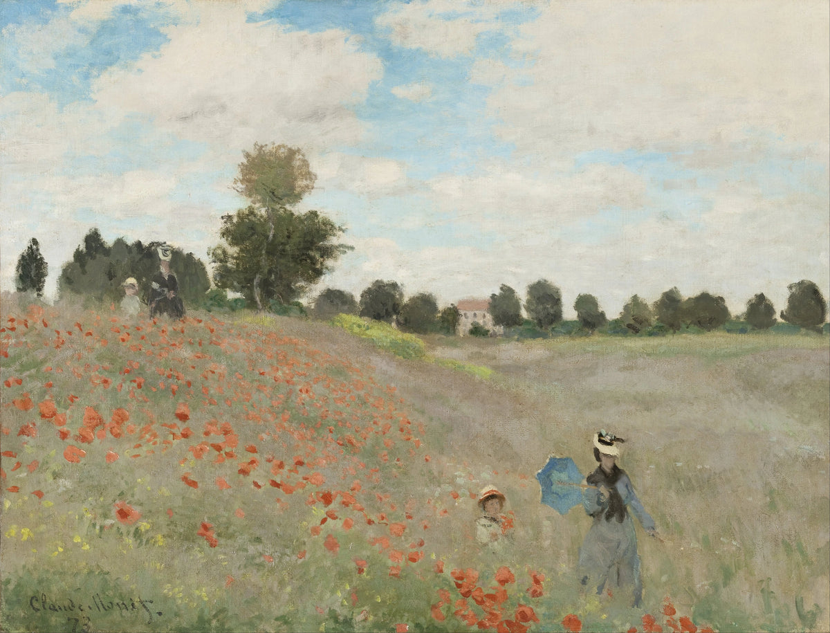 Poppies W274 - Claude Monet