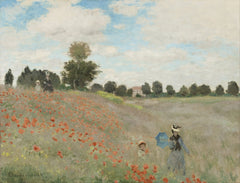 Poppies W274 - Claude Monet