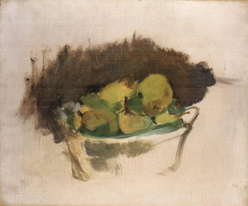 Basket of Pears - Édouard Manet
