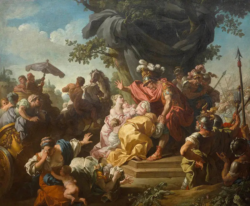 Coriolan chez les Volsques - Louis Jean François Lagrenée