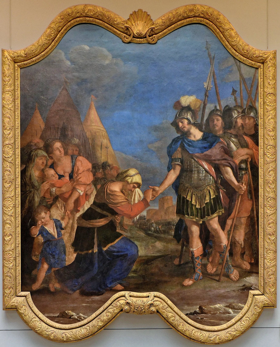 Coriolanus provided by his mother - Guercino