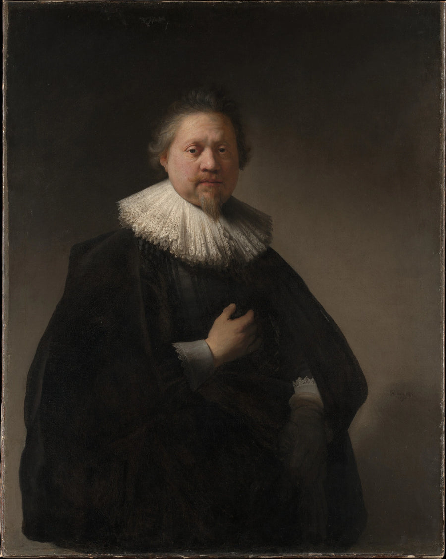 Portrait of a man, probably a member of the Van Beresteyn family - Rembrandt