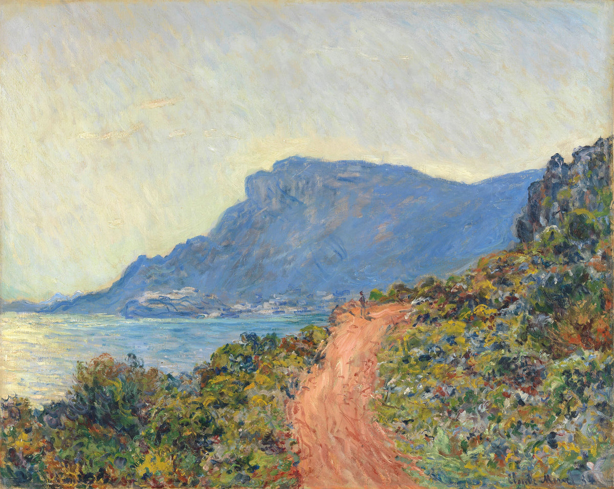 La Corniche near Monaco W890 - Claude Monet