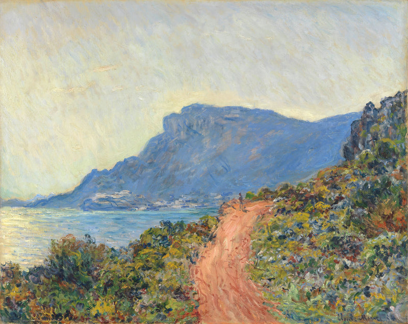 La Corniche near Monaco W890 - Claude Monet