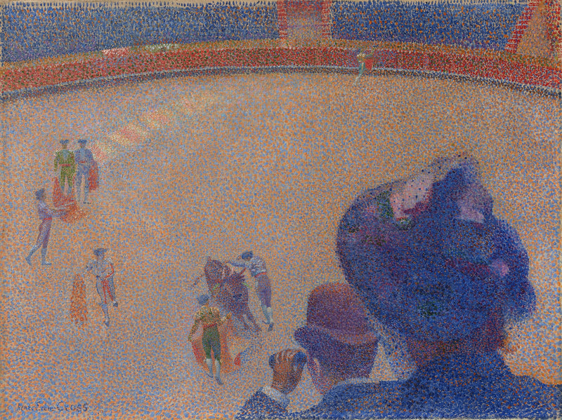 Bullfight - Henri-Edmond Cross