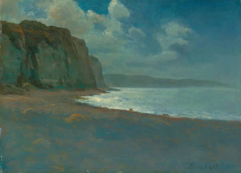 Coast of San Mateo County - Albert Bierstadt