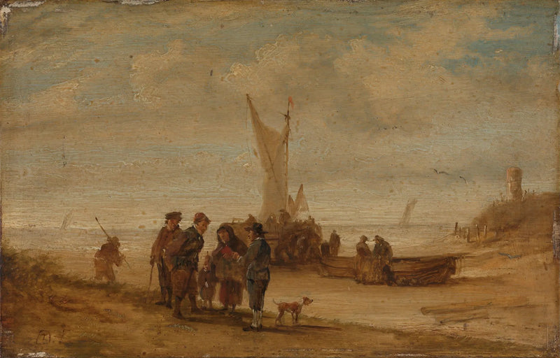 Flemish Coast - David Teniers the Younger
