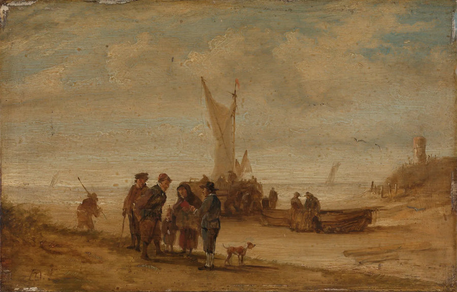 Flemish Coast - David Teniers the Younger