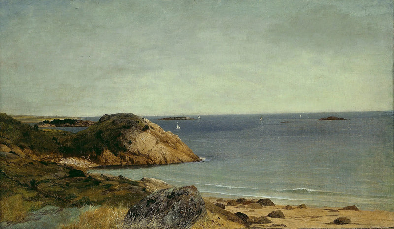 Rocky Coast - John Frederick Kensett