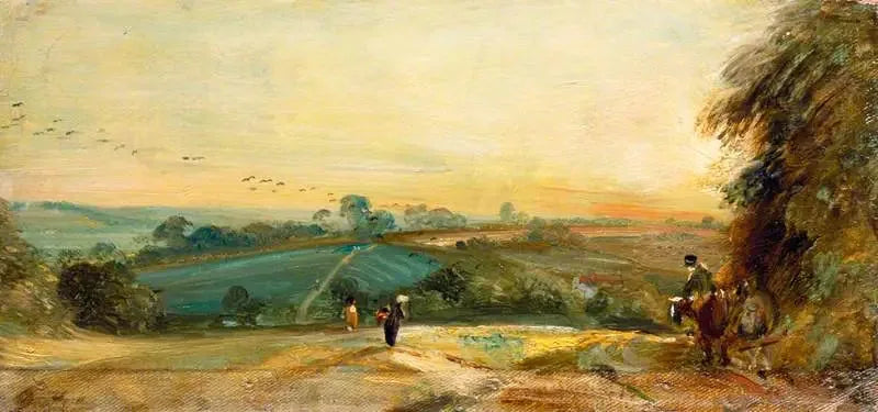 Autumn Sunset - John Constable