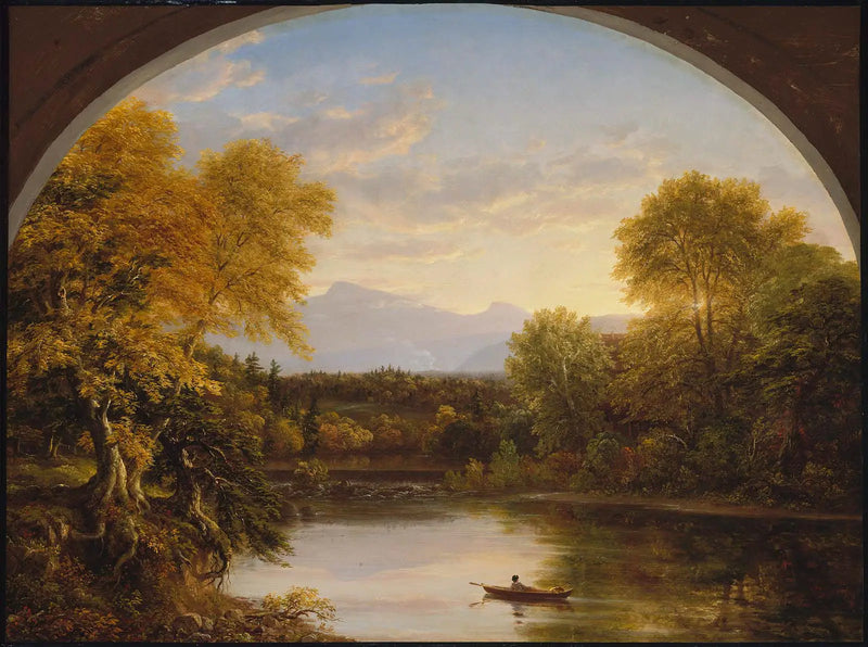 Sunset in the Catskills - Thomas Cole