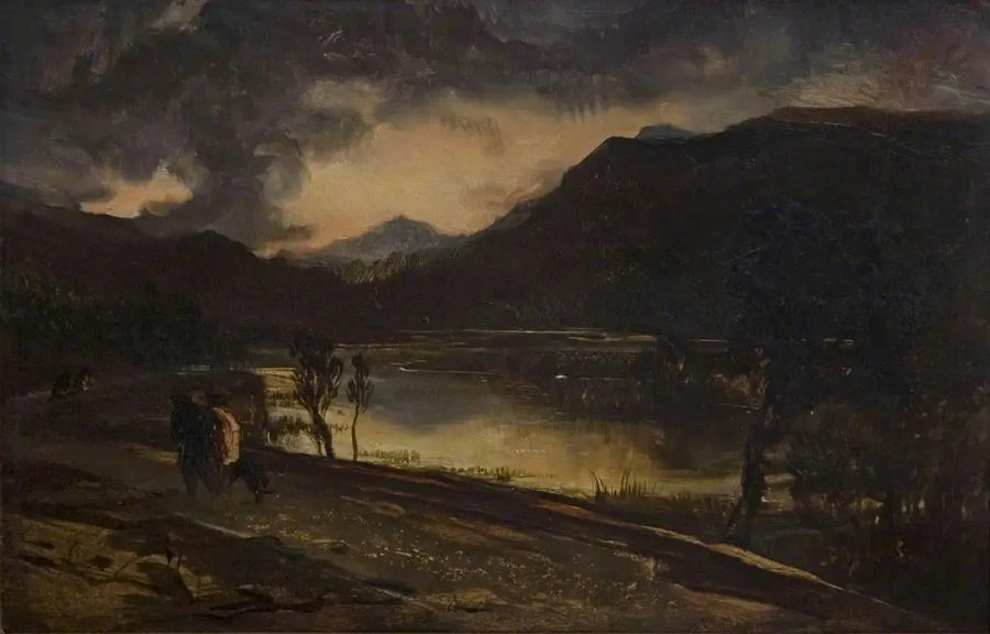 Sunset in Scotland - Edwin Henry Landseer