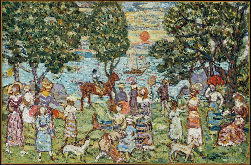 Sunset - Maurice Prendergast