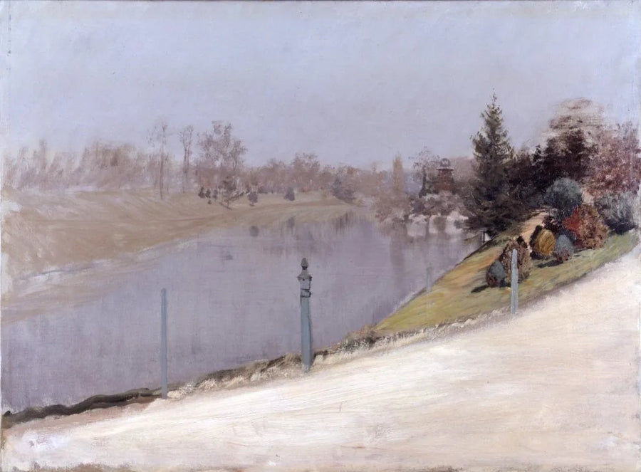 Sunset over the Seine - Giuseppe De Nittis