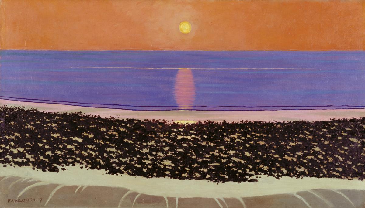 Sunset. Villerville - Félix Vallotton