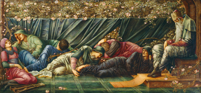 La Chambre du Conseil, petite version - Edward Burne-Jones