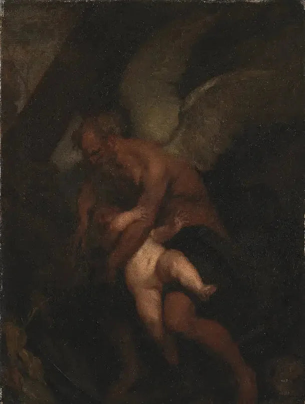 Cutting time with Cupid's wings - Antoine van Dyck