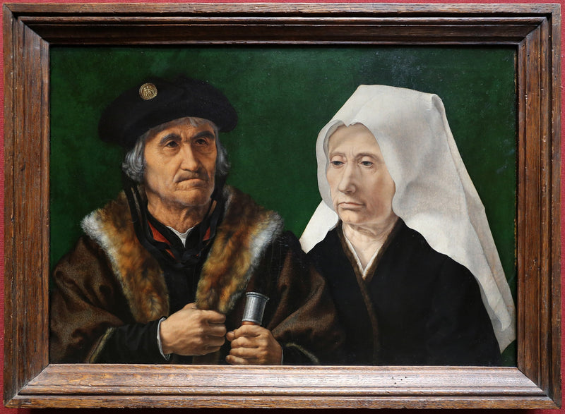 Elderly couple - Jan Gossaert