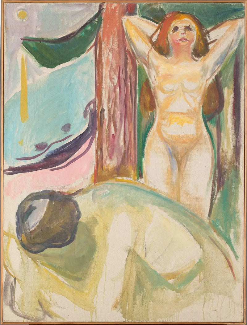 Nude Couple on the Beach - Edvard Munch