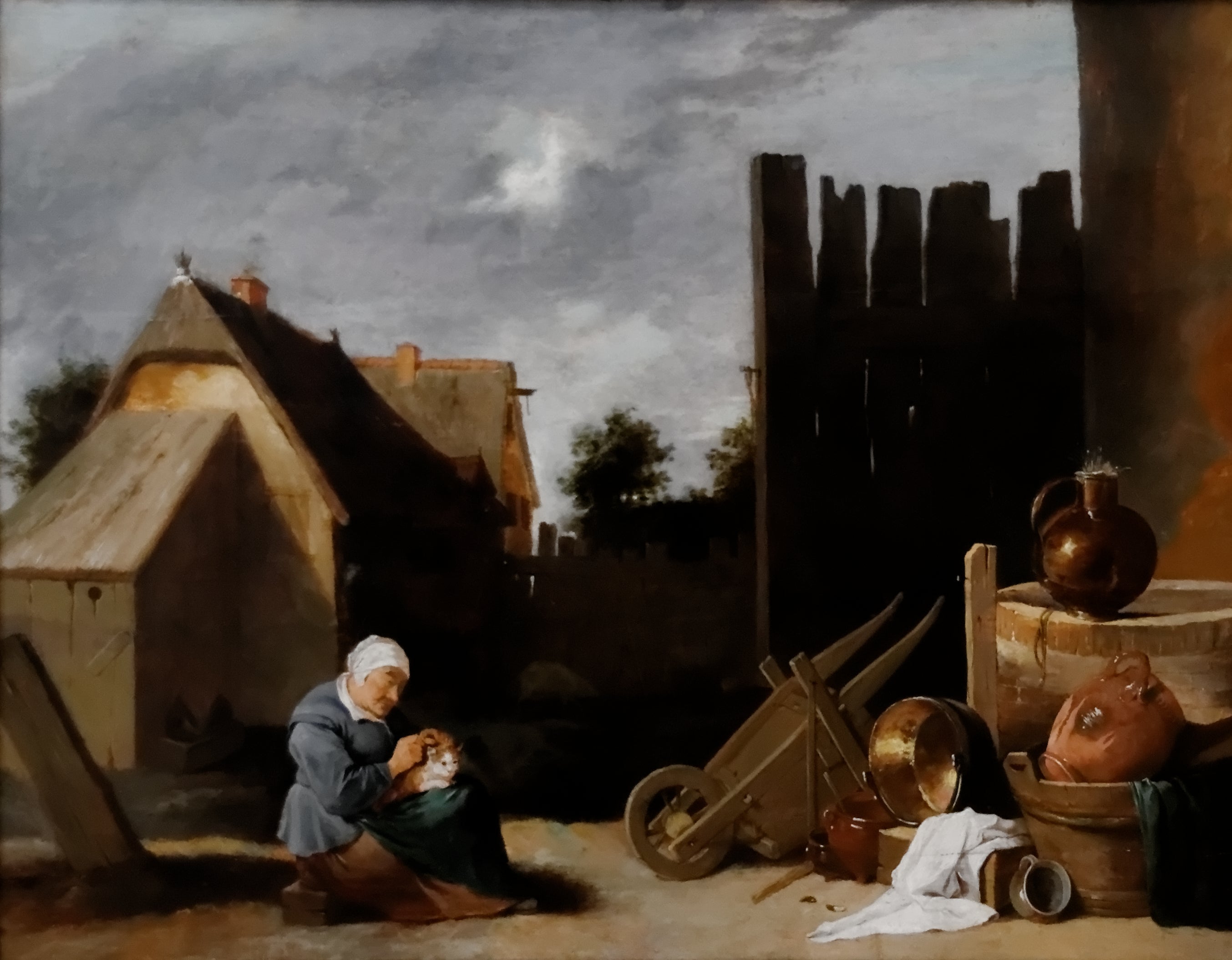 Farmyard - David Teniers the Younger