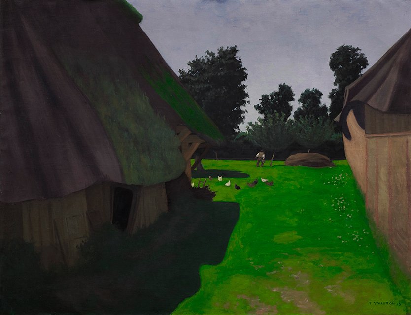 Farmyard - Félix Vallotton