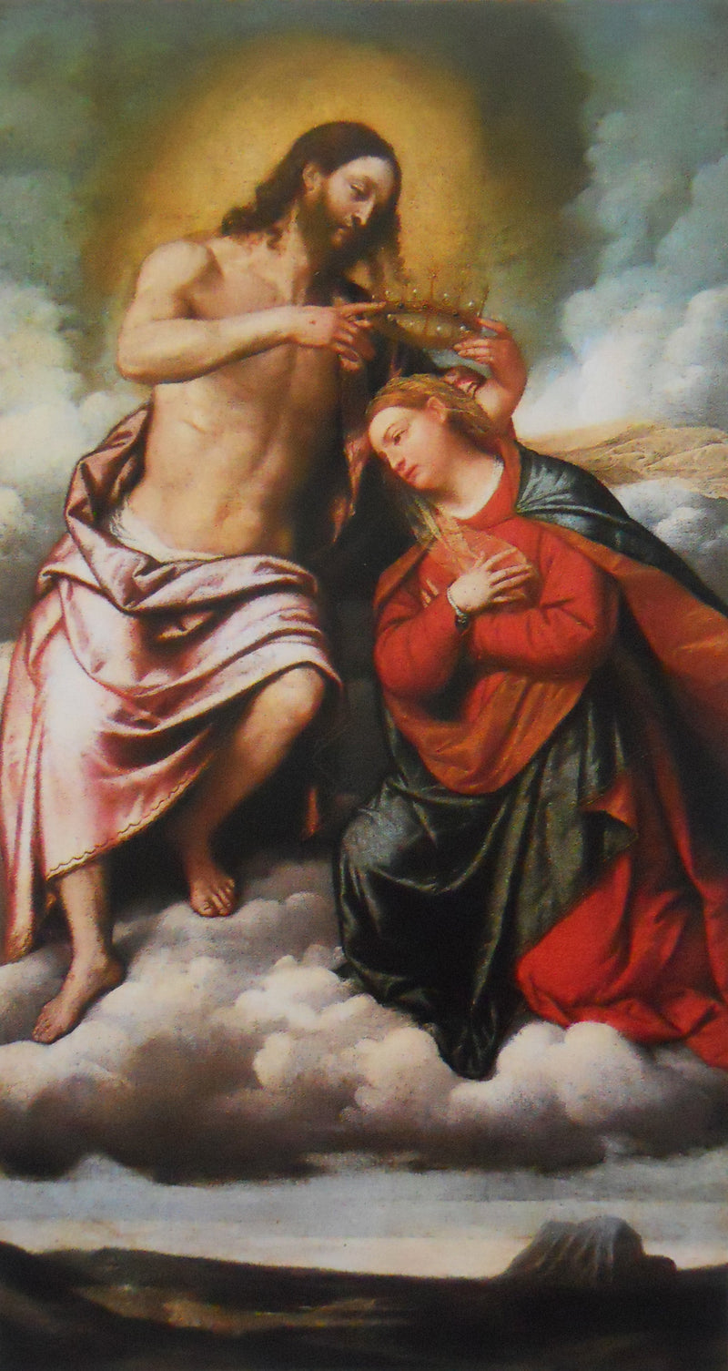 Coronation of the Virgin - Alessandro Bonvicino