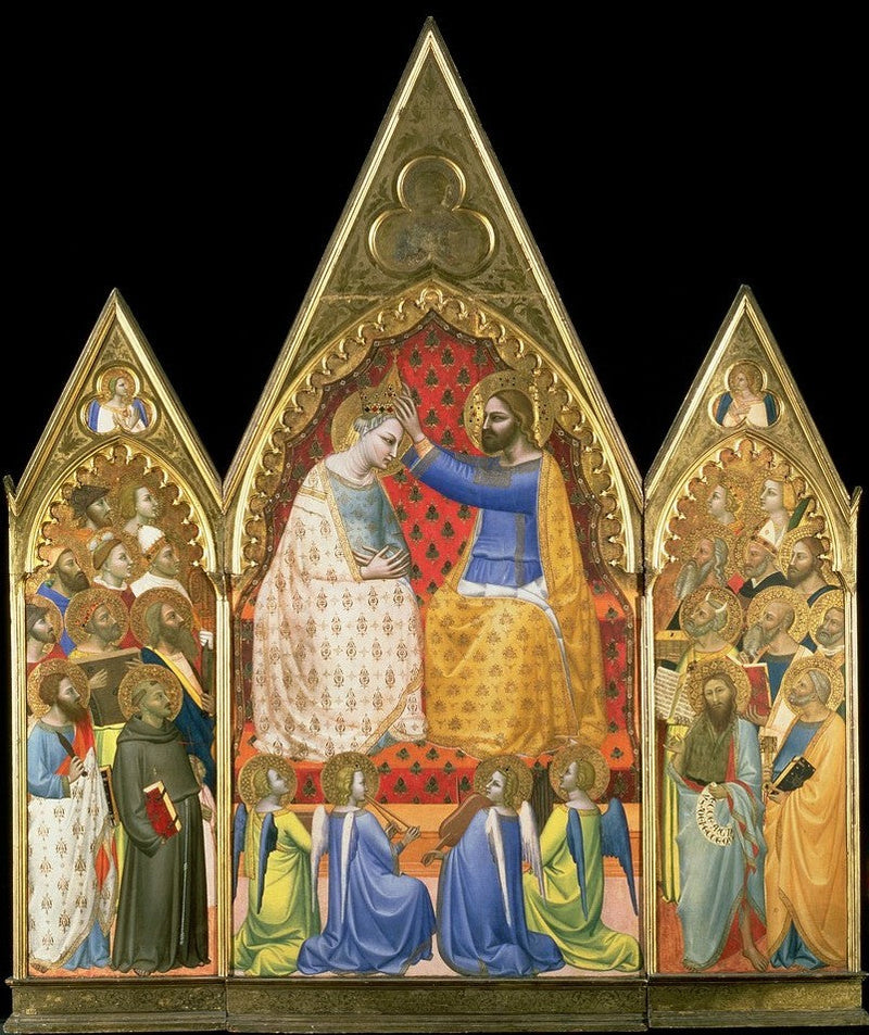 Coronation of the Virgin - Allegretto Nuzi