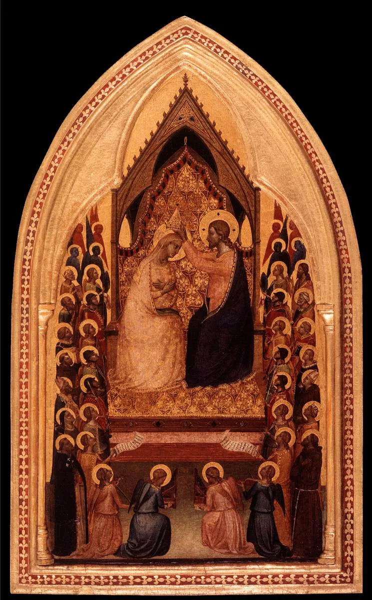 Coronation of the Virgin - Bernardo Daddi