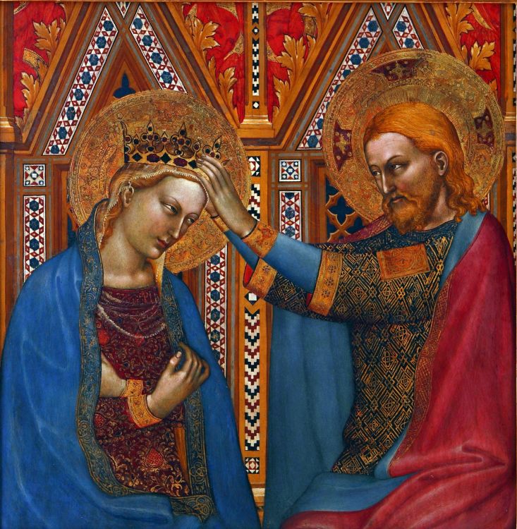 Coronation of the Virgin - Giovanni da Milano