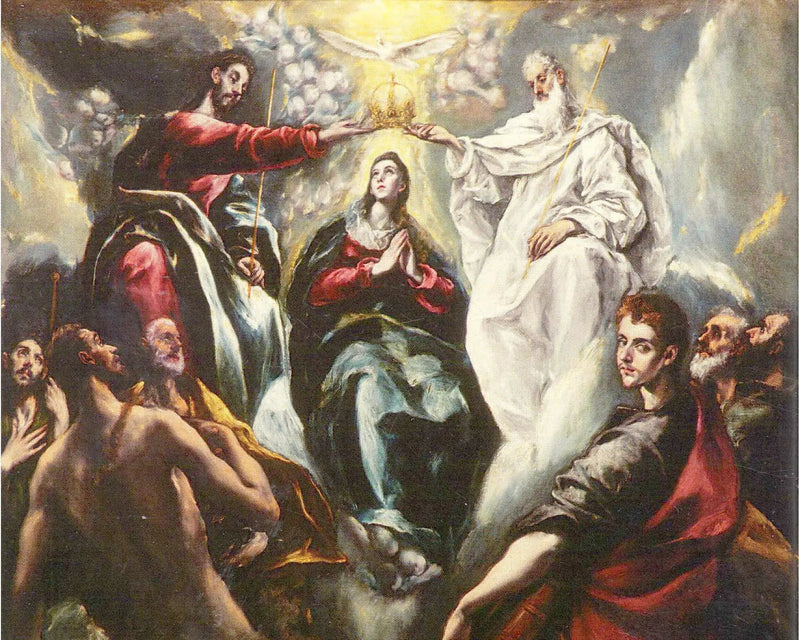 Coronation of the Virgin Mary - El Greco