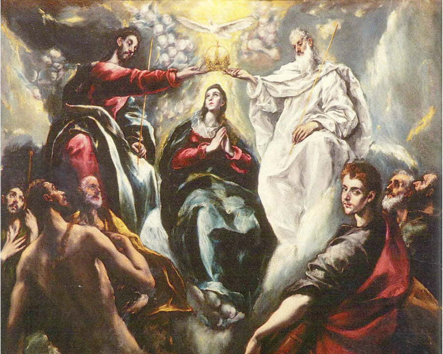 Coronation of the Virgin Mary - El Greco