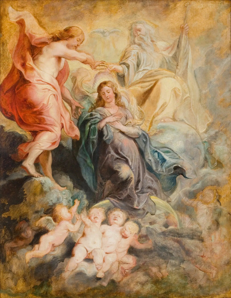 Coronation of the Virgin - Peter Paul Rubens