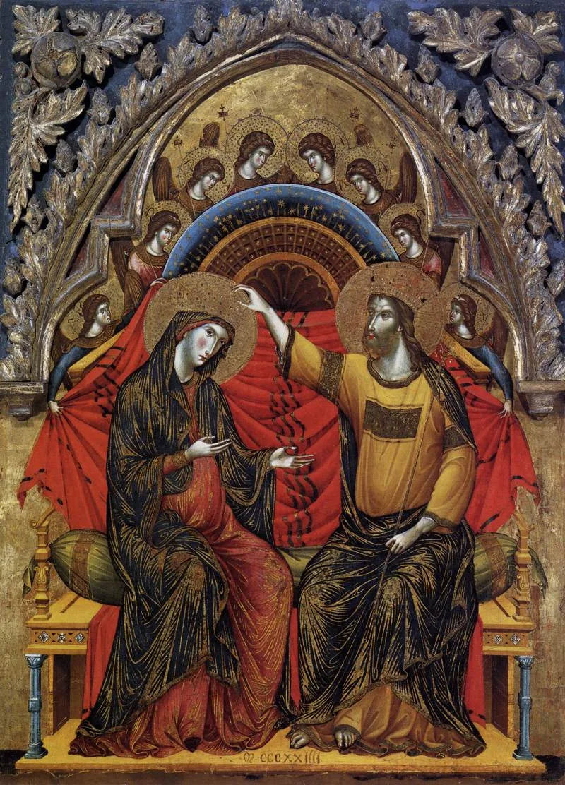 Coronation of Mary - Paolo Veneziano