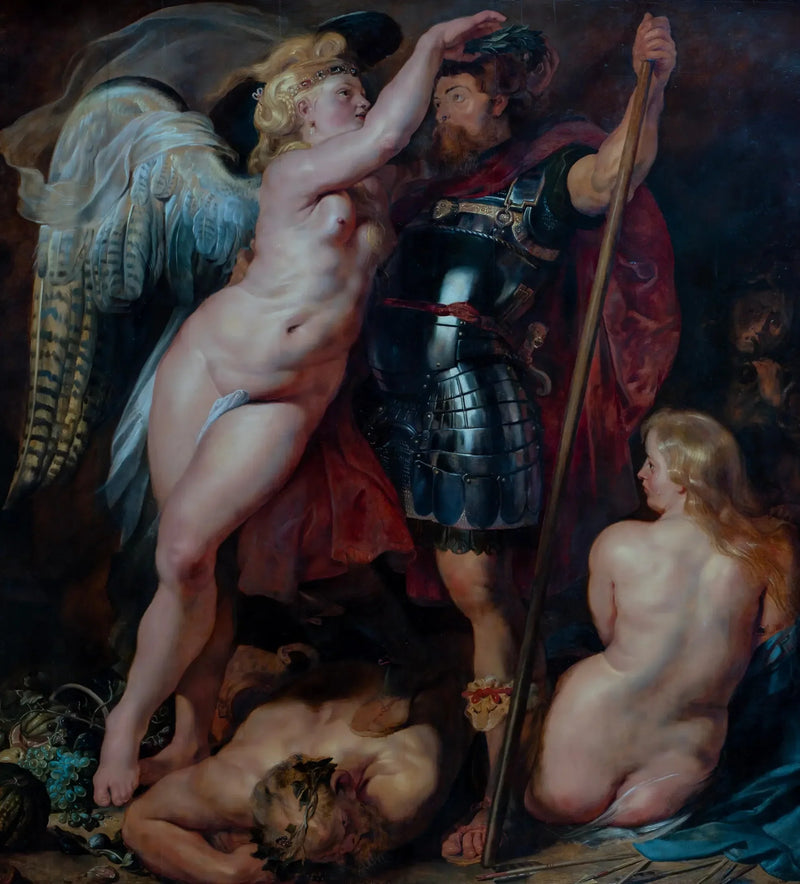 The Crowning of the Hero - Peter Paul Rubens