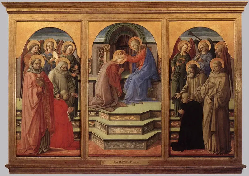 Coronation of Marsuppini - Fra Filippo Lippi