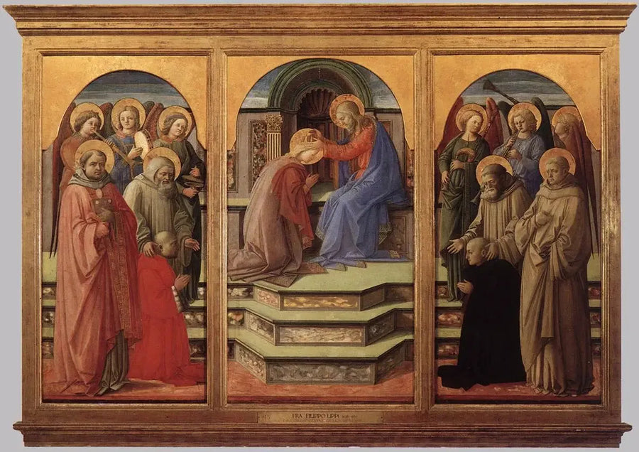 Coronation of Marsuppini - Fra Filippo Lippi