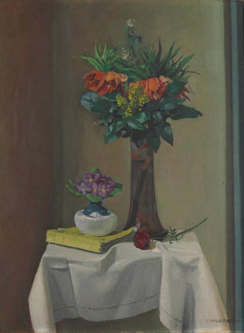 Imperial Crowns (The White Tablecloth) - Félix Vallotton