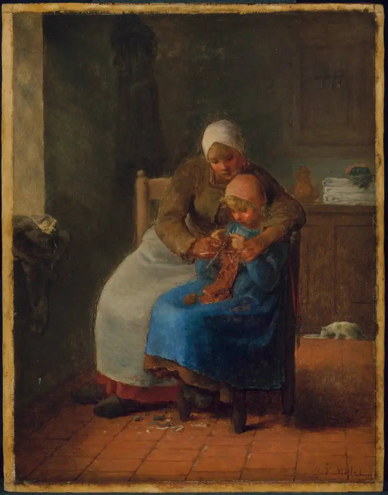 Knitting Course - Jean-François Millet