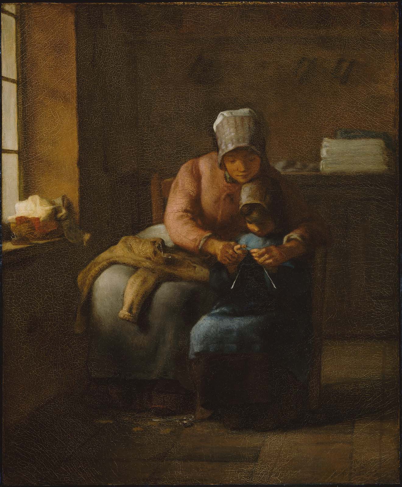 Knitting Course - Jean-François Millet