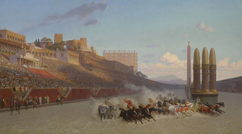 Chariot Race - Jean-Léon Gérôme