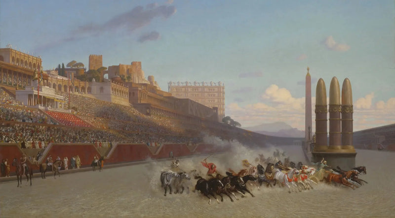 Chariot Race - Jean-Léon Gérôme