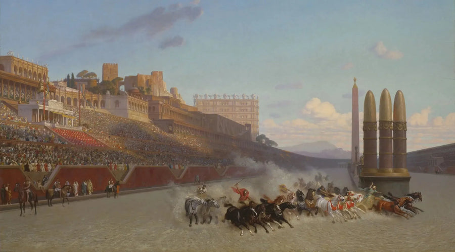 Chariot Race - Jean-Léon Gérôme