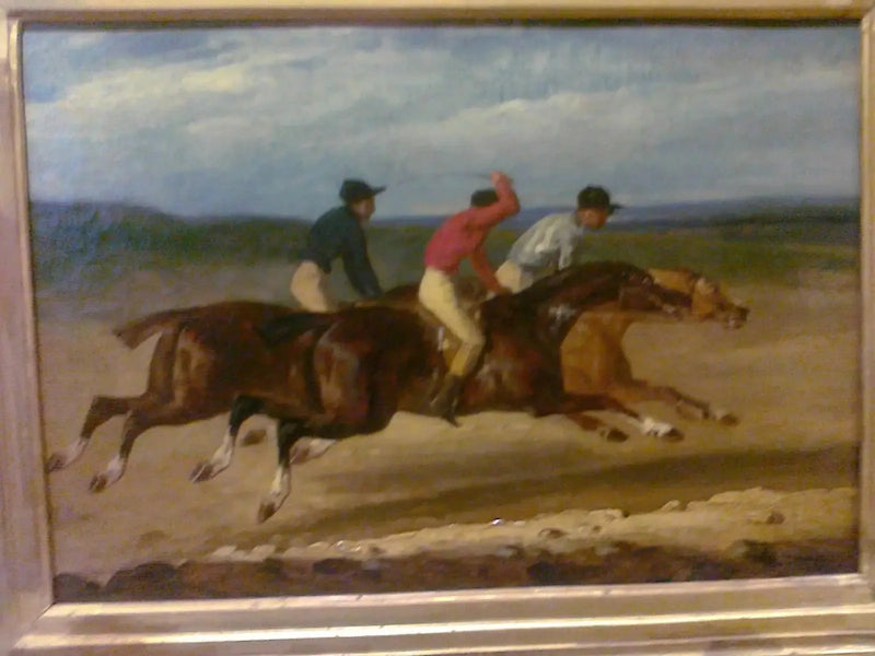 Horse Racing - Théodore Géricault