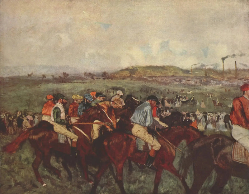 Gentlemen's Race. Before the Start - Edgar Degas