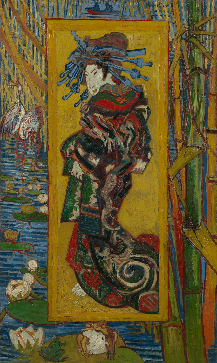 The Courtesan (after Eisen) - Vincent van Gogh