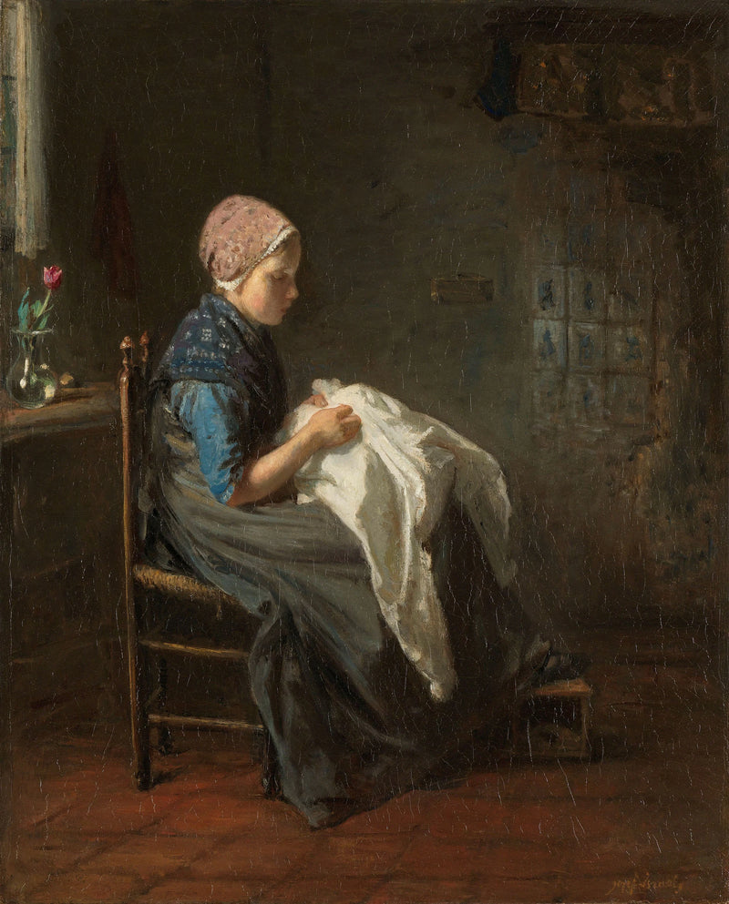 'La couturière' - Jozef Israëls