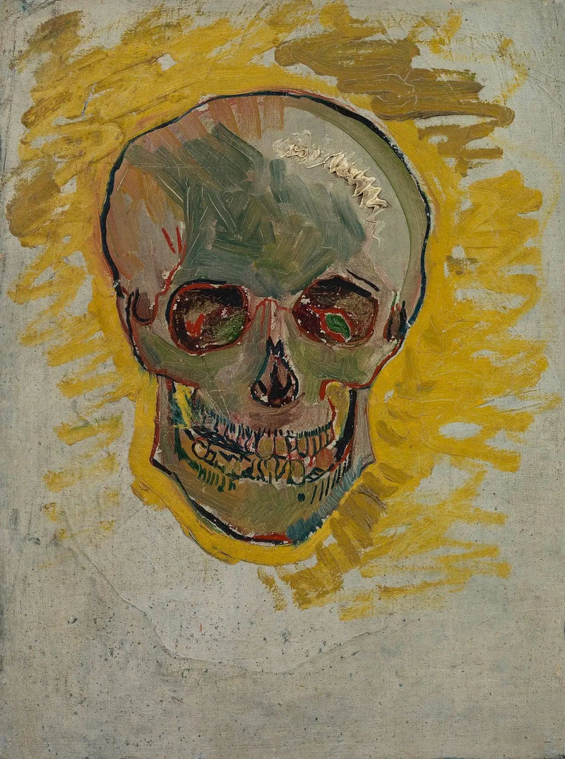 Skeleton Skull - Vincent van Gogh